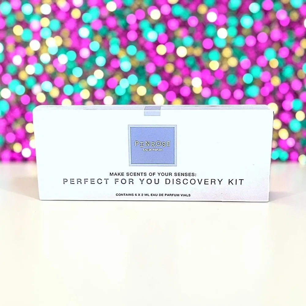 PINROSE Discovery Fragrance Set 6 ct Deluxe Minis New In Box